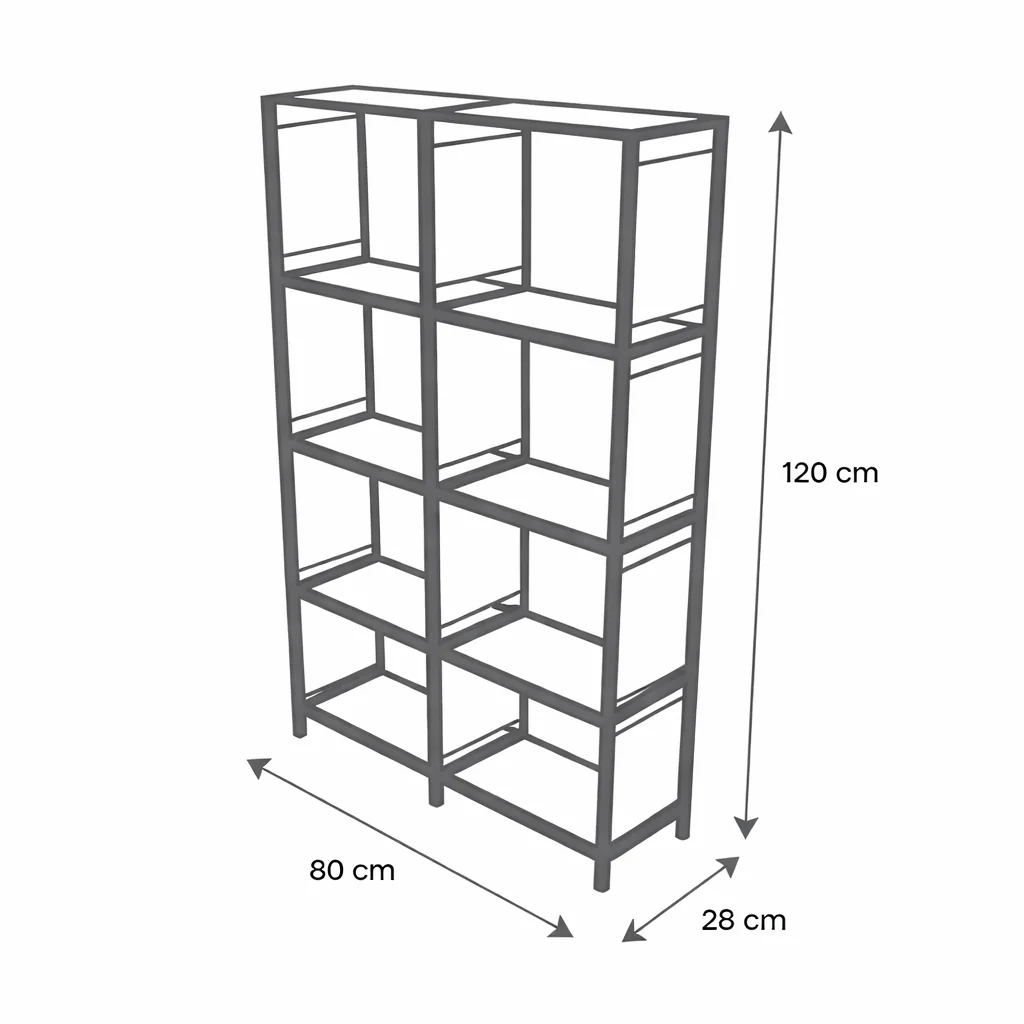 Organizador de Estructura Metal/Plástico 5 Niveles - Rosa - Image 4