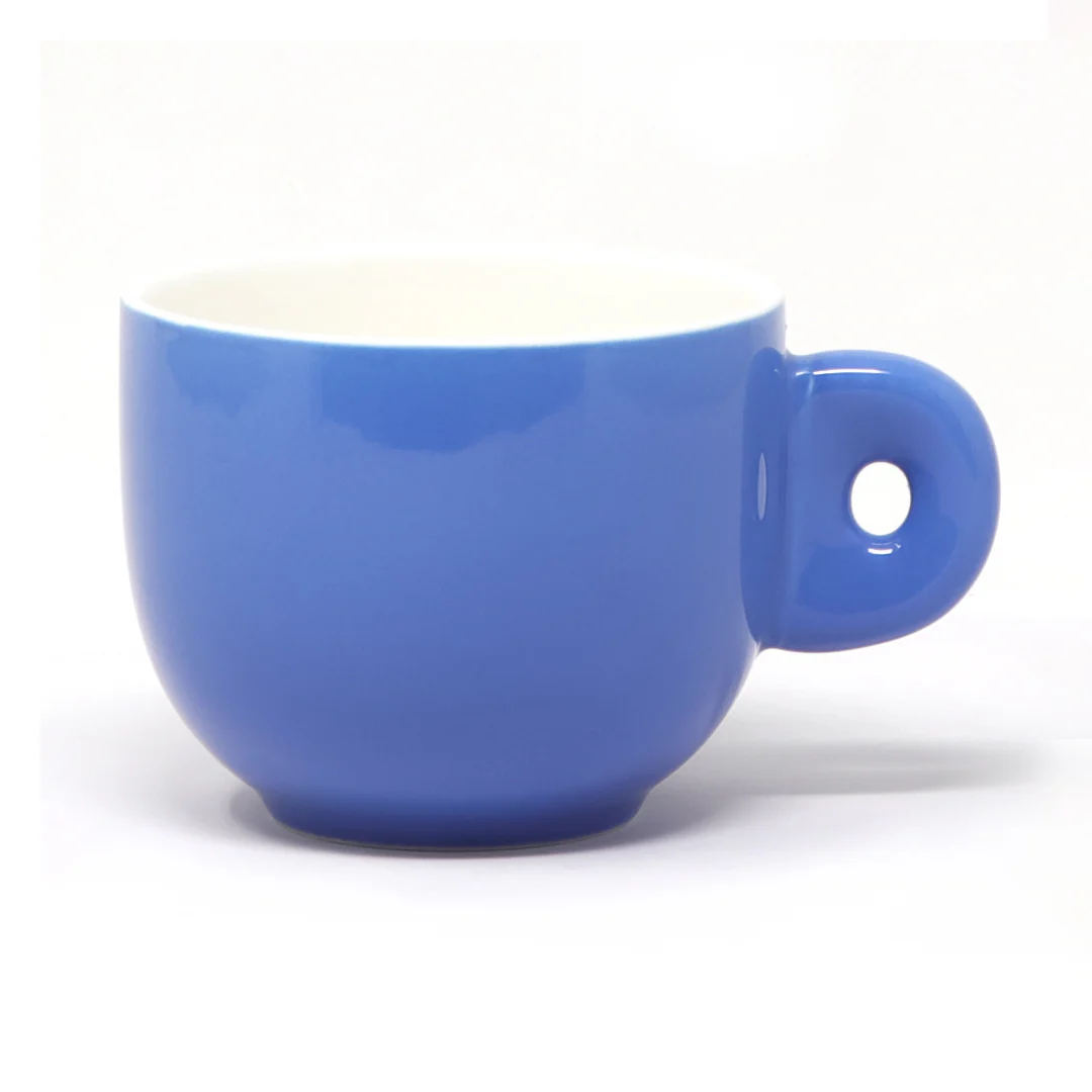 Taza y Platillo Cerámica Azul Mate - 270 ml - Image 8